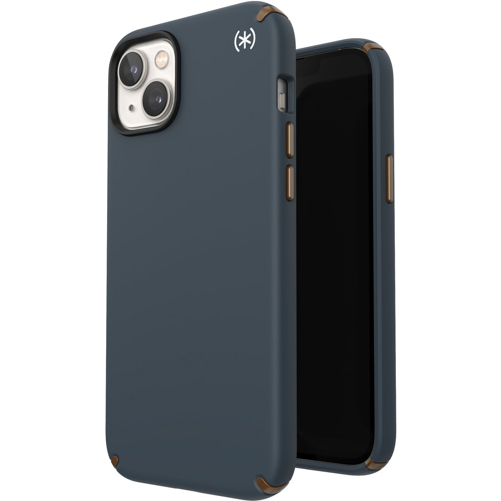 Speck Speck Presidio2 Pro MagSafe Hoesje iPhone 14 Plus & 15 Plus - Charcoal Grey