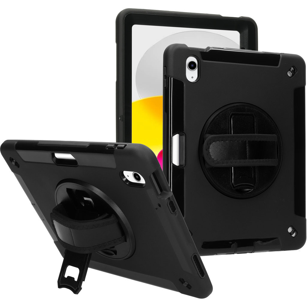 Mobiparts Mobiparts Armor Tablet Case voor iPad 10.9 (2022) & 11 (2025) - Zwart