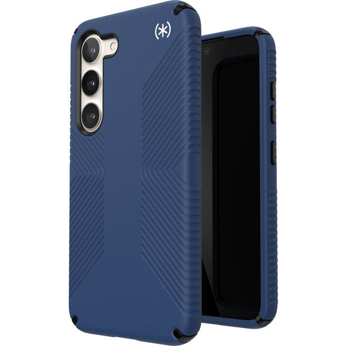 Speck Speck Presidio2 Grip Samsung Galaxy S23 - Hoesje met Microban - Coastal Blue