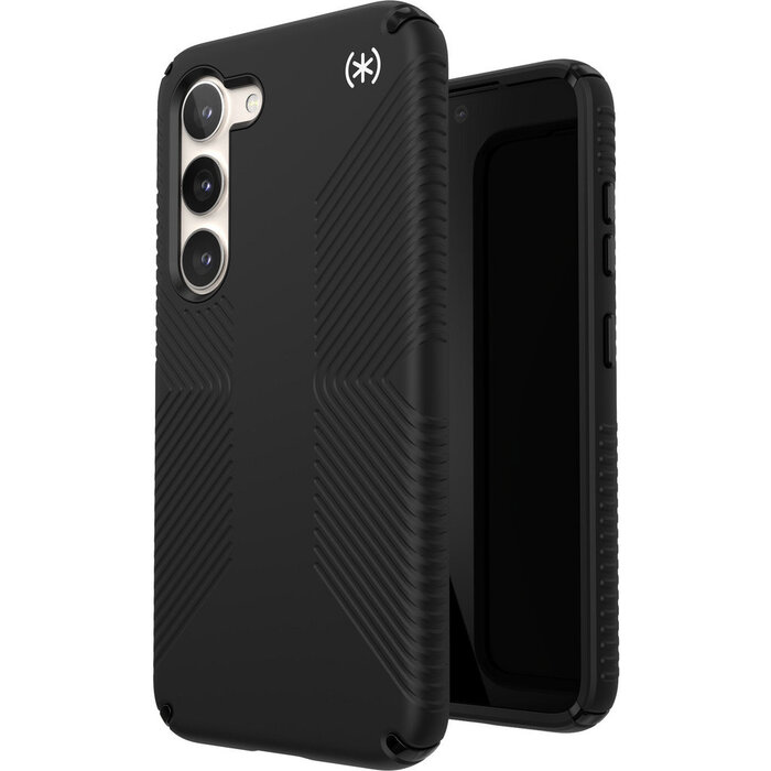 Speck Speck Presidio2 Grip Hoesje voor Samsung Galaxy S23 - Zwart - Met Microban