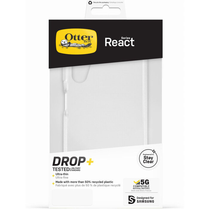 Otterbox OtterBox React Case voor Samsung Galaxy A14 5G - Transparant