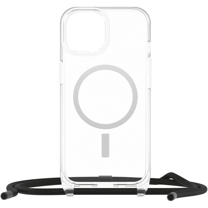 Otterbox OtterBox React Necklace MagSafe Case voor Apple iPhone 15 - Transparant