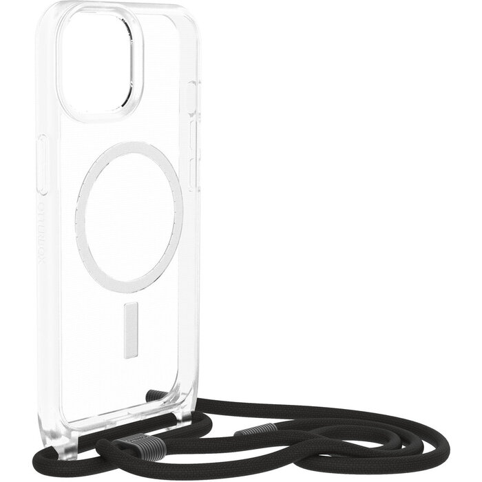 Otterbox OtterBox React Necklace MagSafe Case voor Apple iPhone 15 - Transparant