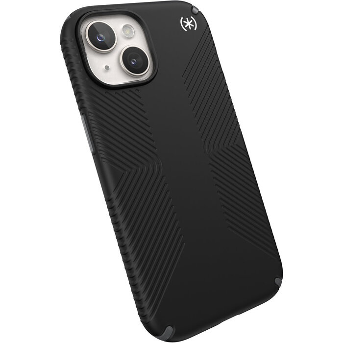 Speck Speck Presidio2 Grip iPhone Hoesje Zwart - 4 Meter Valbescherming