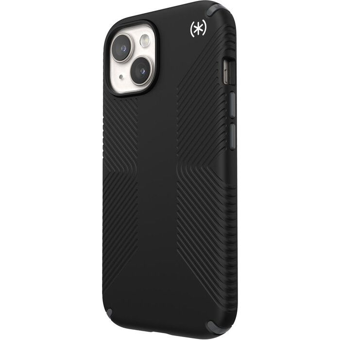 Speck Speck Presidio2 Grip iPhone Hoesje Zwart - 4 Meter Valbescherming