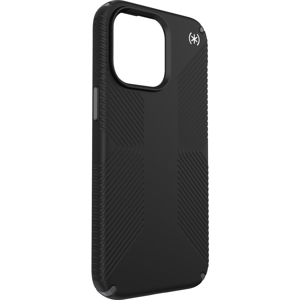 Speck Speck Presidio2 Grip Hoesje iPhone 15 Pro Max Zwart