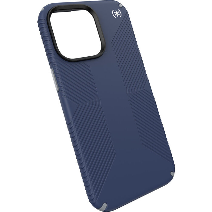 Speck Speck Presidio2 Grip iPhone 15 Pro Max Hoesje - Coastal Blue