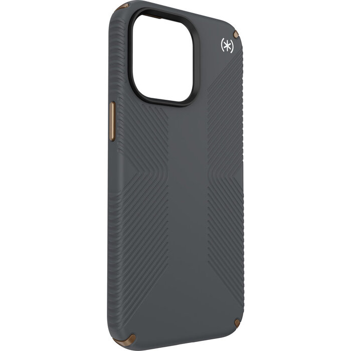 Speck Speck Presidio2 Grip Hoesje Apple iPhone 15 Pro Max Charcoal Grey