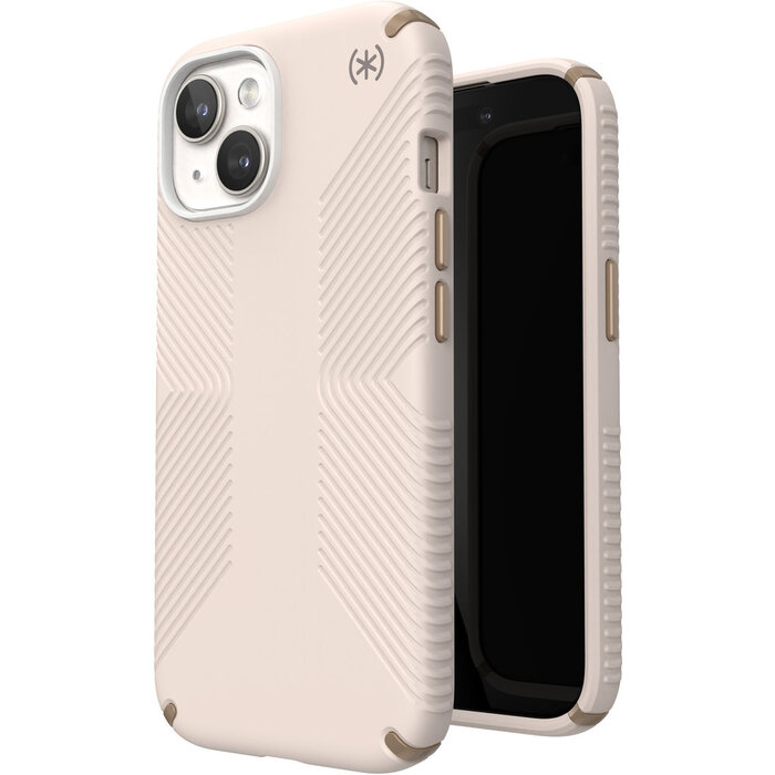 Speck Speck Presidio2 Grip Hoesje voor iPhone - Bleached Bone