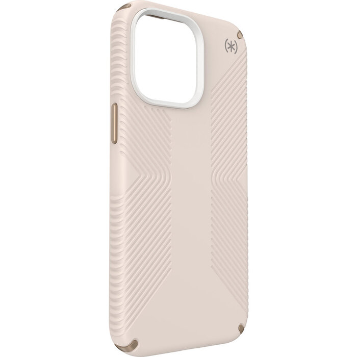 Speck Speck Presidio2 Grip Hoesje voor iPhone 15 Pro Max - Bleached Bone