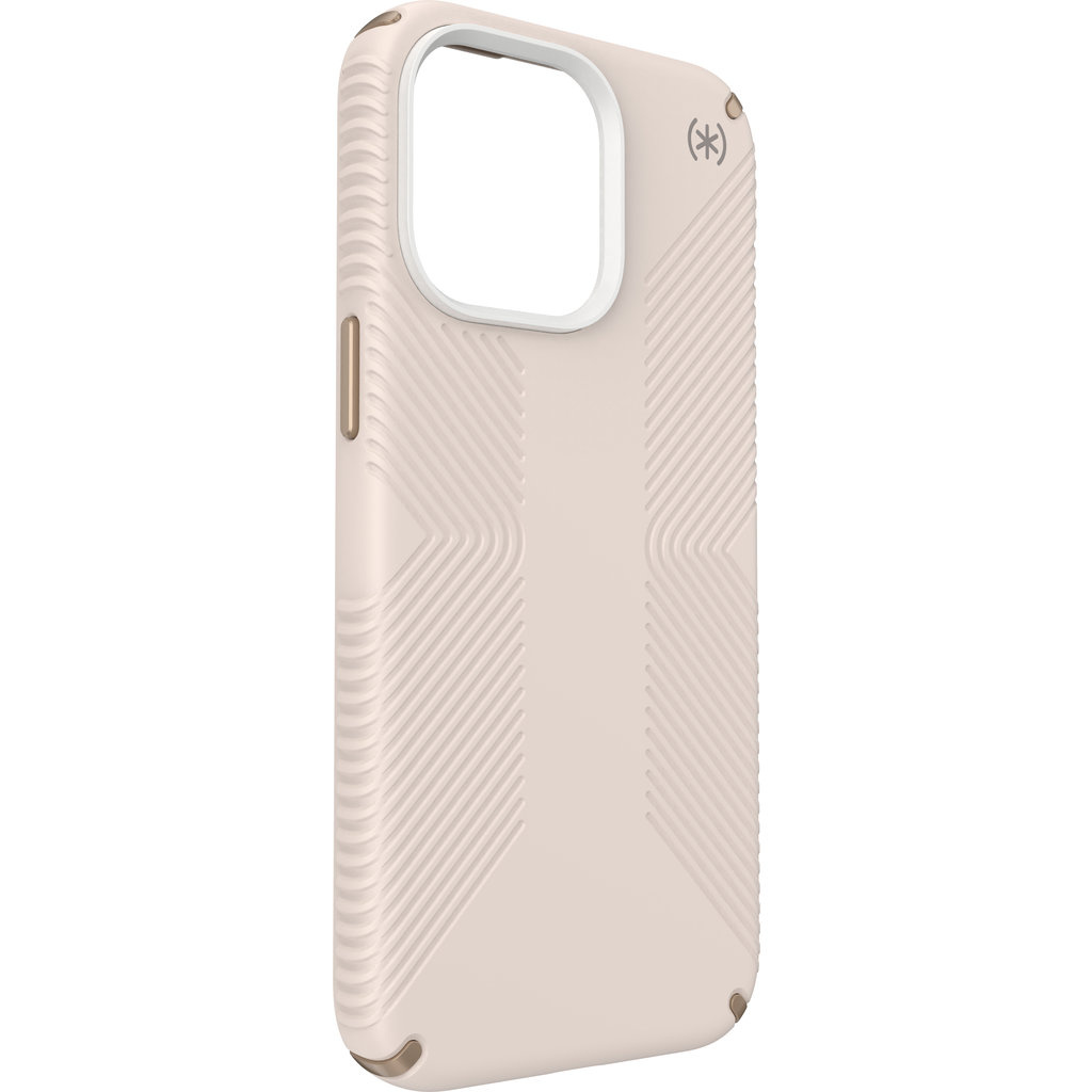 Speck Speck Presidio2 Grip Hoesje voor iPhone 15 Pro Max - Bleached Bone