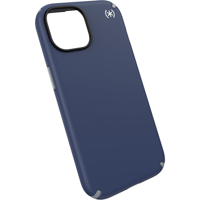 Speck Speck Presidio2 Pro MagSafe Case voor iPhone 13, 14, 15, 16e & 17e - Coastal Blue met Microban