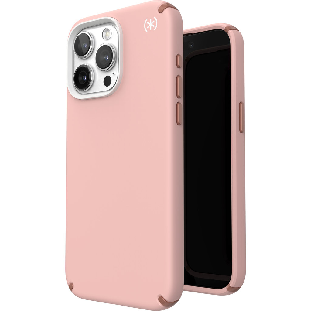 Speck Speck Presidio2 Pro + MS Apple iPhone 15 Pro Max Dahlia Pink - with Microban