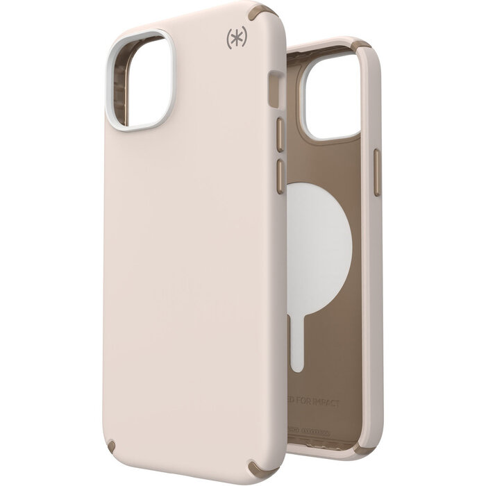 Speck Speck Presidio2 Pro MagSafe Case voor iPhone 15 Plus - Bleached Bone