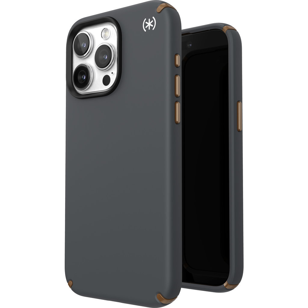 Speck Speck Presidio2 Pro + MS Apple iPhone 15 Pro Max Charcoal Grey - with Microban