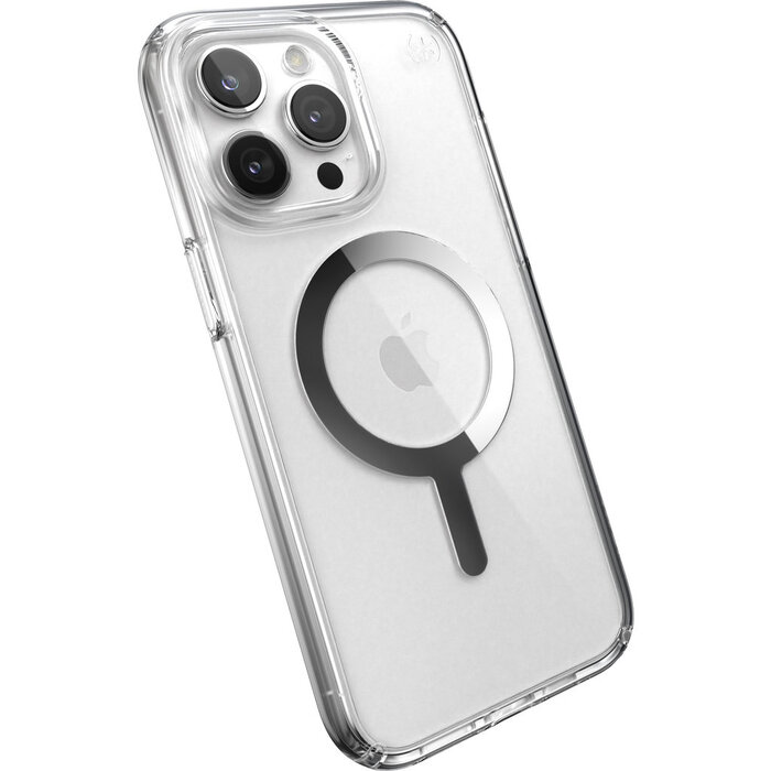 Speck Speck Presidio Perfect Clear MagSafe Hoesje voor iPhone 15 Pro Max - Transparant