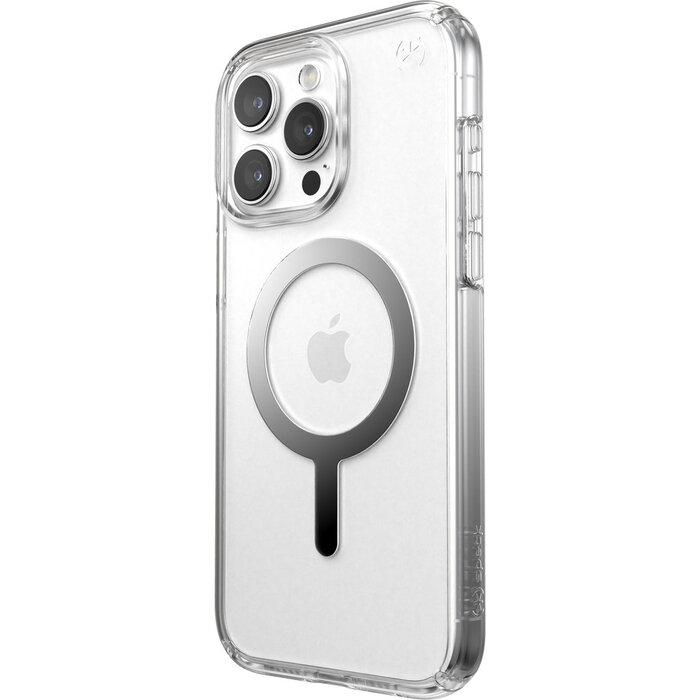 Speck Speck Presidio Perfect Clear + MS Apple iPhone 15 Pro Max Clear - with Microban