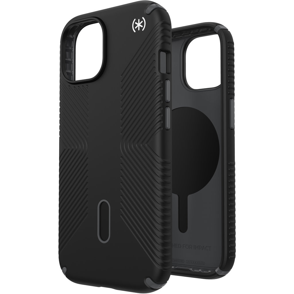 Speck Speck Presidio2 Grip ClickLock iPhone 13/14/15 Hoesje - Zwart