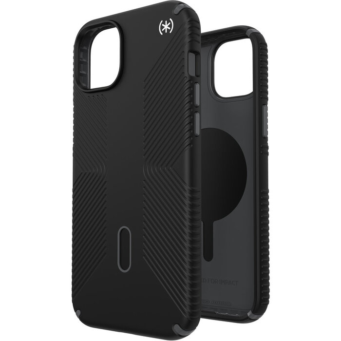 Speck Speck Presidio2 Grip met ClickLock voor Apple iPhone 15 Plus - Zwart
