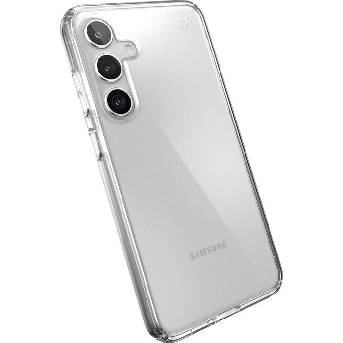 Speck Speck Presidio Perfect Clear Case voor Samsung Galaxy S24 Plus - Transparant met Microban
