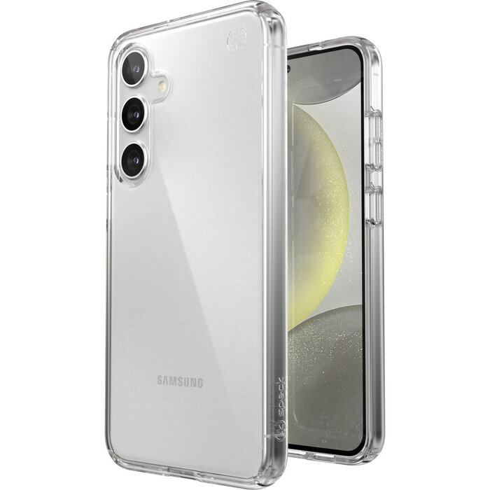 Speck Speck Presidio Perfect Clear Case voor Samsung Galaxy S24 Plus - Transparant met Microban