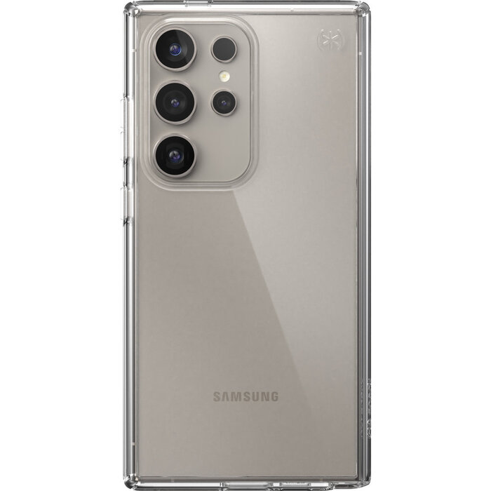 Speck Speck Presidio Perfect Clear Case voor Samsung Galaxy S24 Ultra - Transparant met Microban