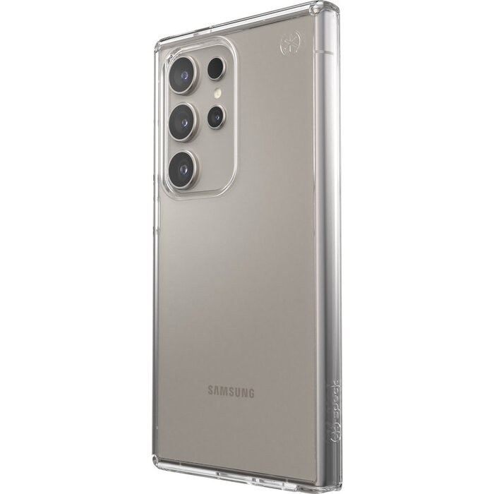 Speck Speck Presidio Perfect Clear Case voor Samsung Galaxy S24 Ultra - Transparant met Microban