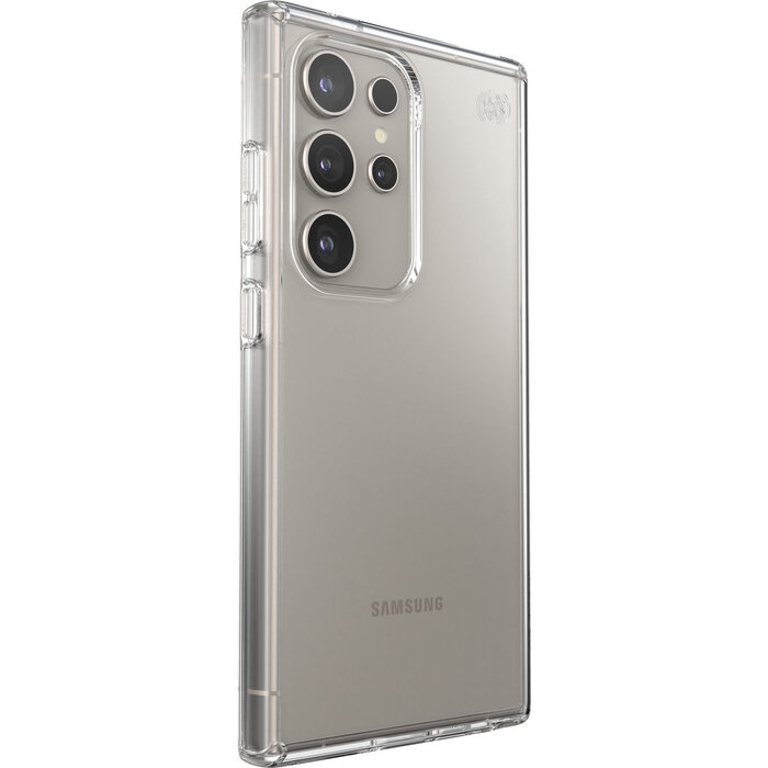Speck Speck Presidio Perfect Clear Case voor Samsung Galaxy S24 Ultra - Transparant met Microban
