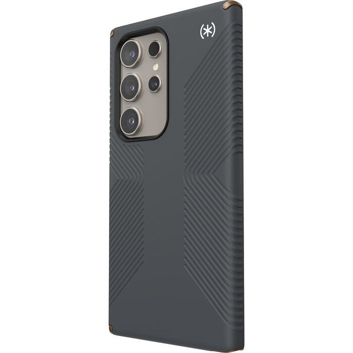 Speck Speck Presidio2 Grip Hoesje voor Samsung Galaxy S24 Ultra - Charcoal Grey
