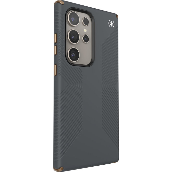 Speck Speck Presidio2 Grip Hoesje voor Samsung Galaxy S24 Ultra - Charcoal Grey