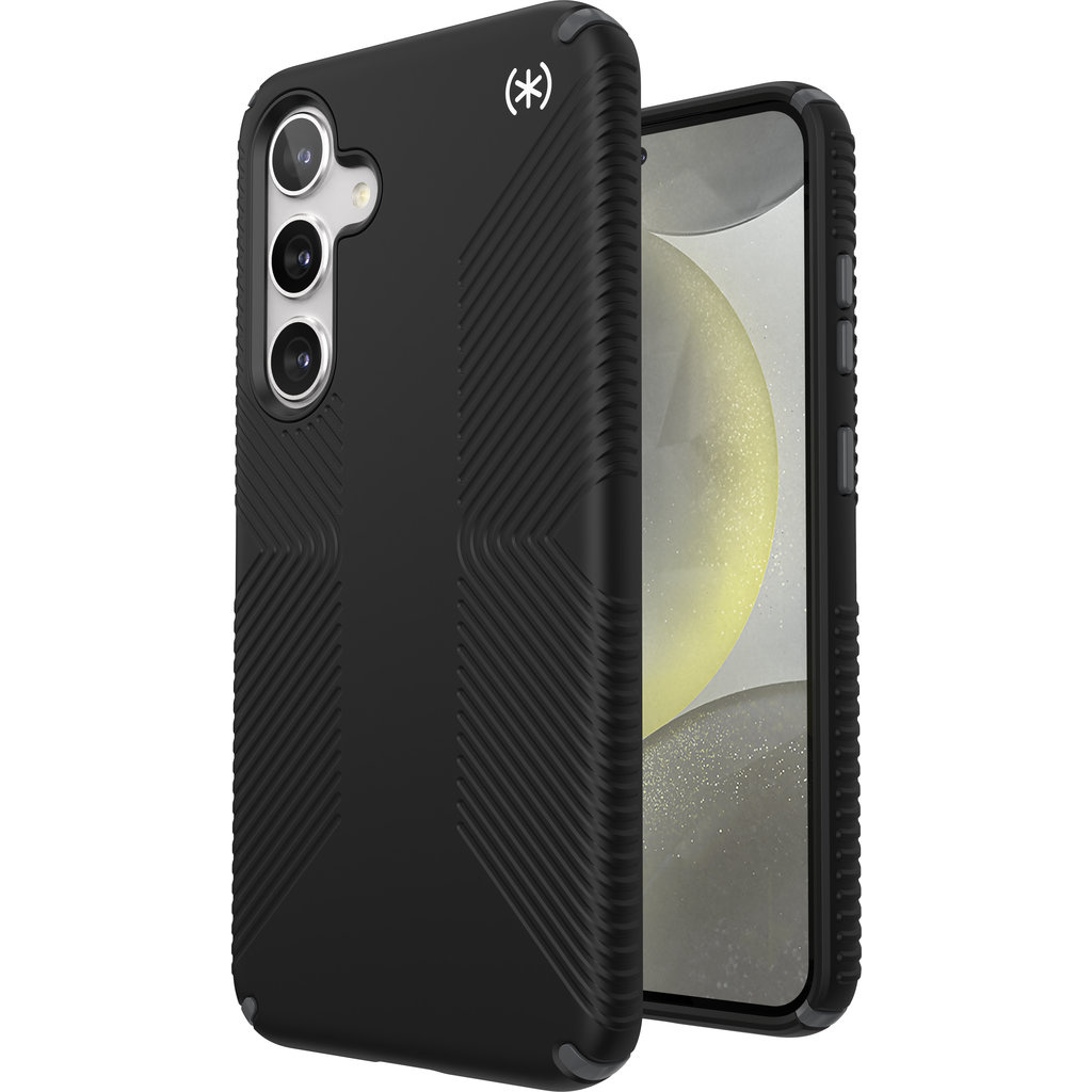 Speck Speck Presidio2 Grip Case voor Samsung Galaxy S24 Plus - Valbescherming - Zwart