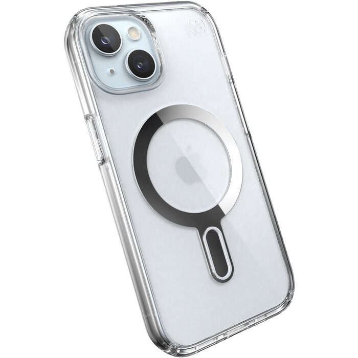 Speck Speck Presidio Perfect-Clear ClickLock Hoesje voor iPhone 15 - Transparant