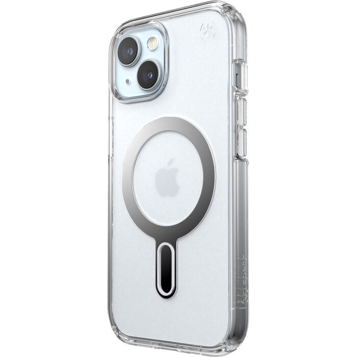 Speck Speck Presidio Perfect-Clear ClickLock Hoesje voor iPhone 15 - Transparant