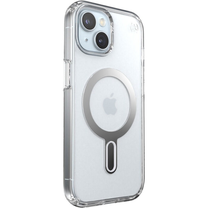 Speck Speck Presidio Perfect-Clear ClickLock Hoesje voor iPhone 15 - Transparant