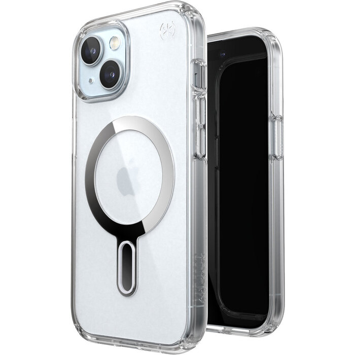 Speck Speck Presidio Perfect-Clear ClickLock Hoesje voor iPhone 15 - Transparant