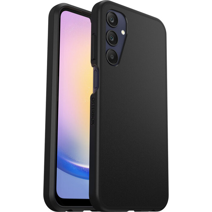 Otterbox OtterBox React Case voor Samsung Galaxy A25 - Zwart - Shockproof Hoesje