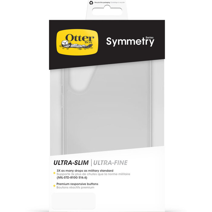 Otterbox OtterBox Symmetry Case voor Samsung Galaxy S24 Plus - Transparant