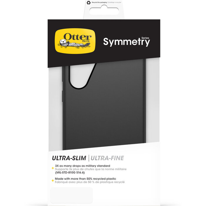 Otterbox OtterBox Symmetry Case voor Samsung Galaxy S24 Plus - Zwart - Schokbestendig hoesje