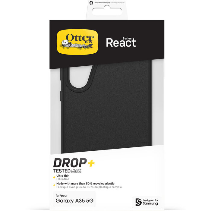 Otterbox OtterBox React Case Samsung Galaxy A35 5G Black