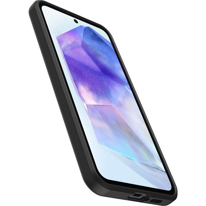 Otterbox OtterBox React Case voor Samsung Galaxy A55 5G - Slank en Valbestendig - Zwart