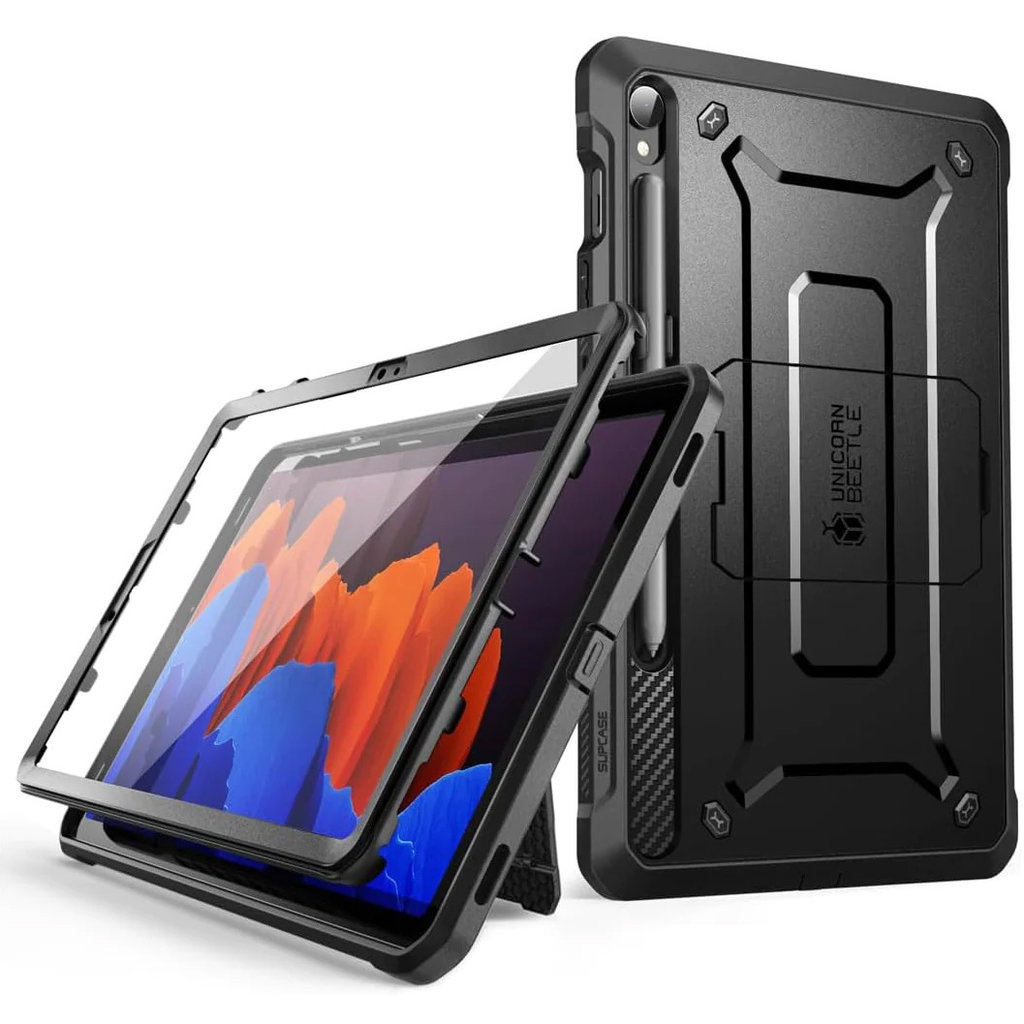 Supcase Supcase Unicorn Beetle Pro Hoes voor Galaxy Tab S9 / S8 / S7 - Zwart