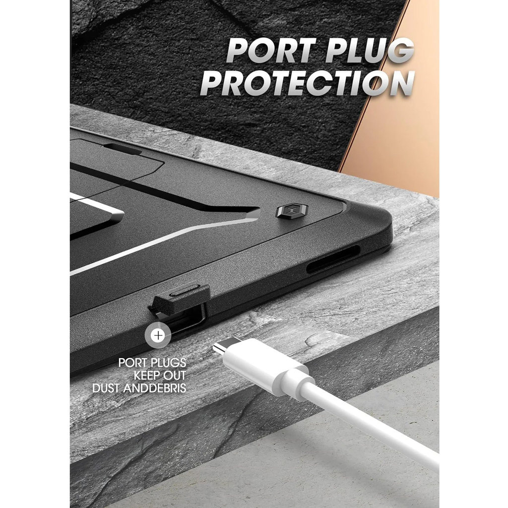 Supcase Supcase Unicorn Beetle Pro Hoes voor Galaxy Tab S9 / S8 / S7 - Zwart