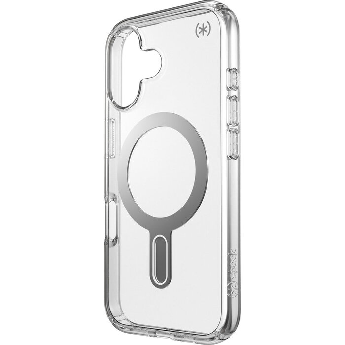 Speck Speck Presidio Perfect-Clear + ClickLock Hoesje voor iPhone 16 - Transparant