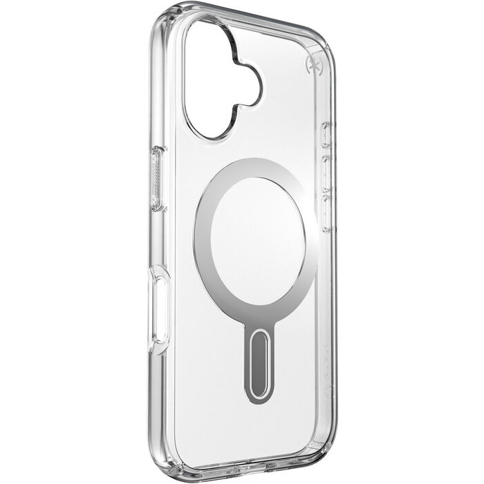 Speck Speck Presidio Perfect-Clear + ClickLock Hoesje voor iPhone 16 - Transparant