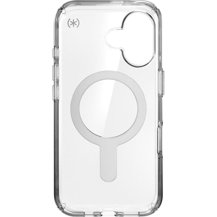 Speck Speck Presidio Perfect-Clear + ClickLock Hoesje voor iPhone 16 - Transparant