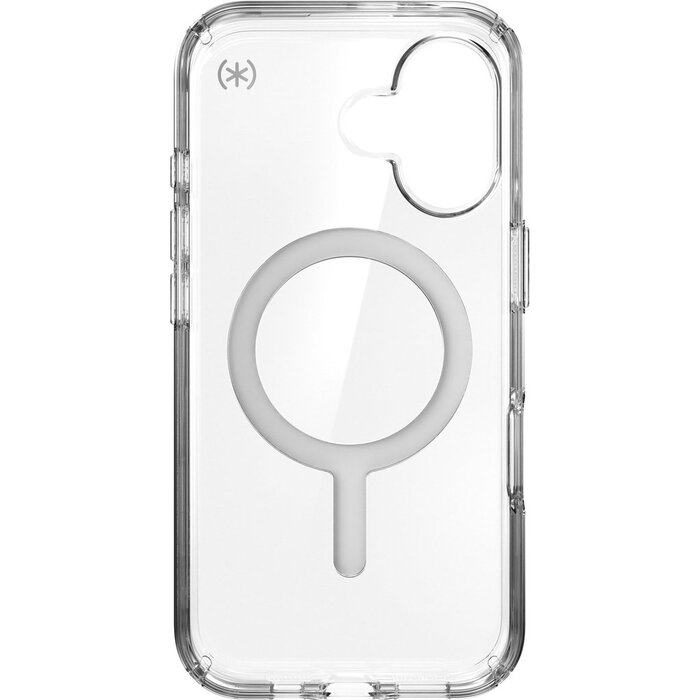 Speck Speck Presidio Perfect Clear MagSafe Hoesje voor iPhone 16 - Transparant