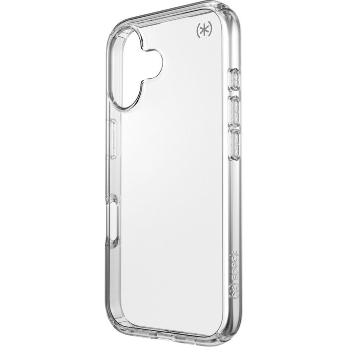 Speck Speck Presidio Perfect Clear Hoesje voor iPhone 16 - Transparant met Microban