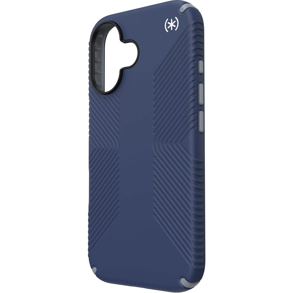 Speck Speck Presidio2 Grip Hoesje Apple iPhone 16 Coastal Blue