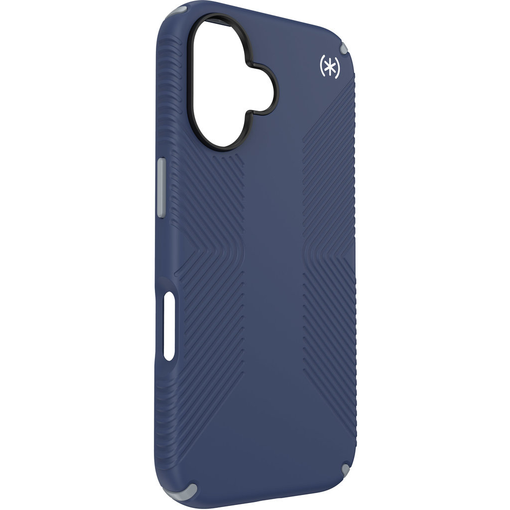 Speck Speck Presidio2 Grip Hoesje Apple iPhone 16 Coastal Blue