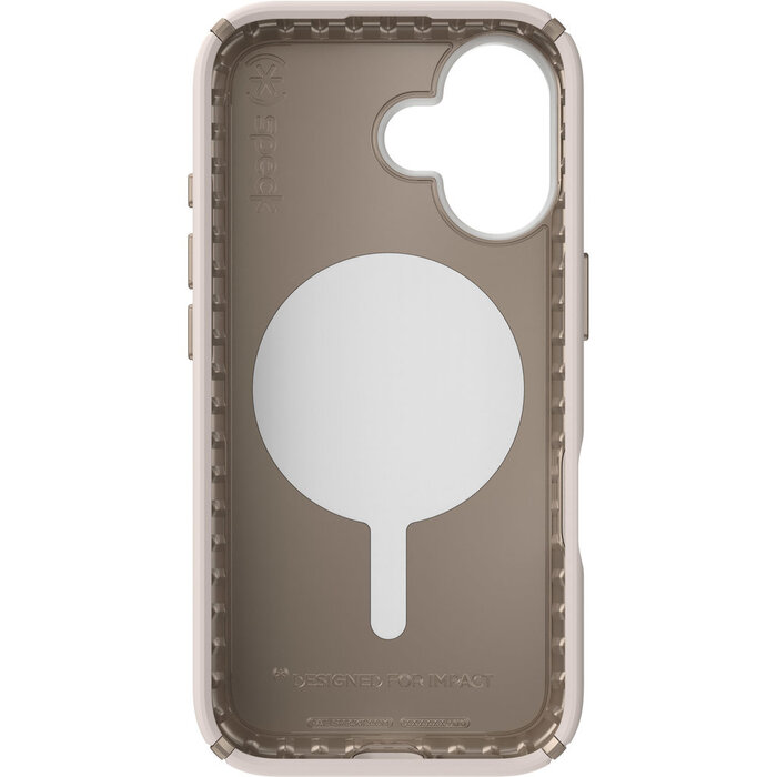 Speck Speck Presidio2 Pro + ClickLock Hoesje voor Apple iPhone 16 - Bleached Bone
